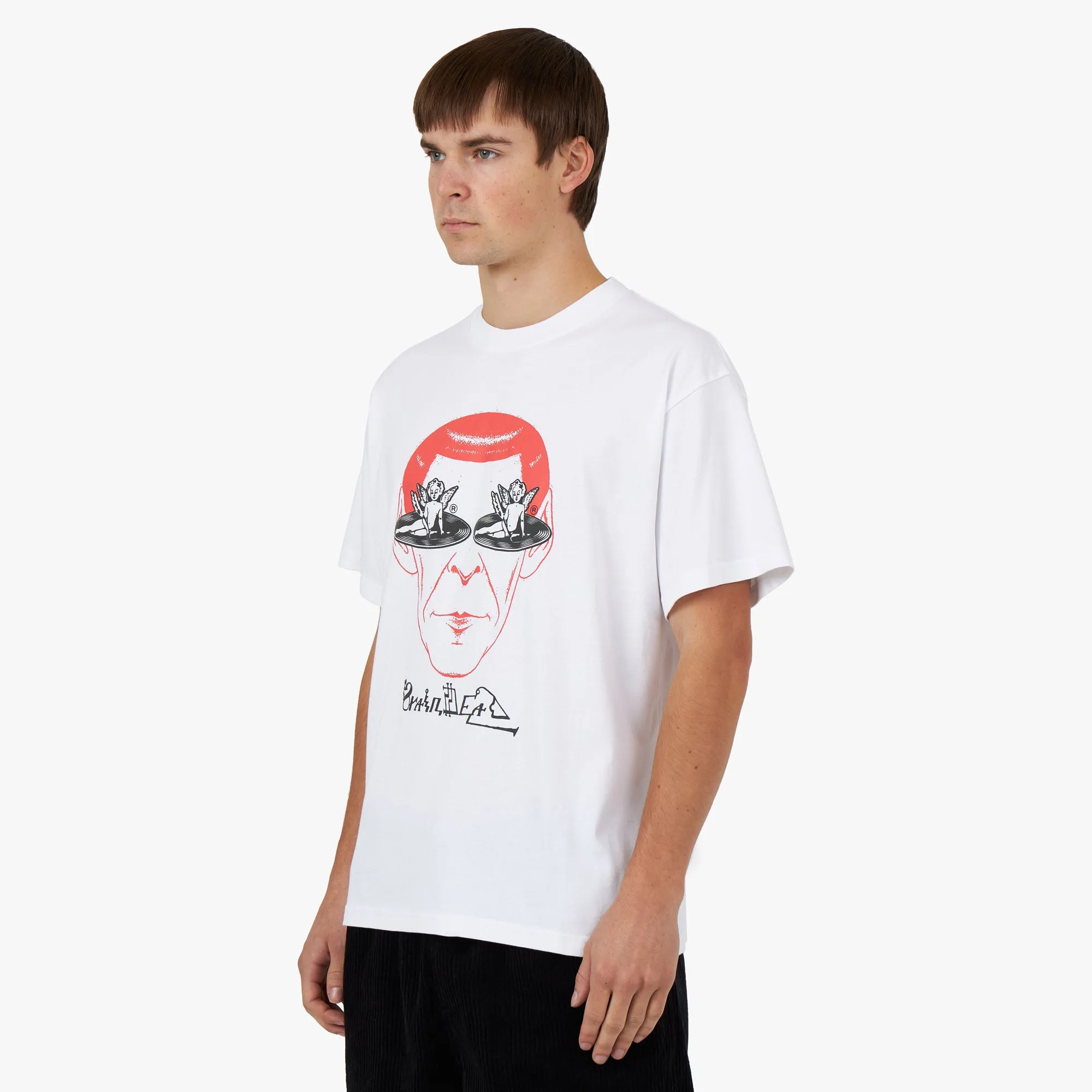 Brain Dead Sound and Vision T-shirt / White sold by Livestock product image thumbnail 2