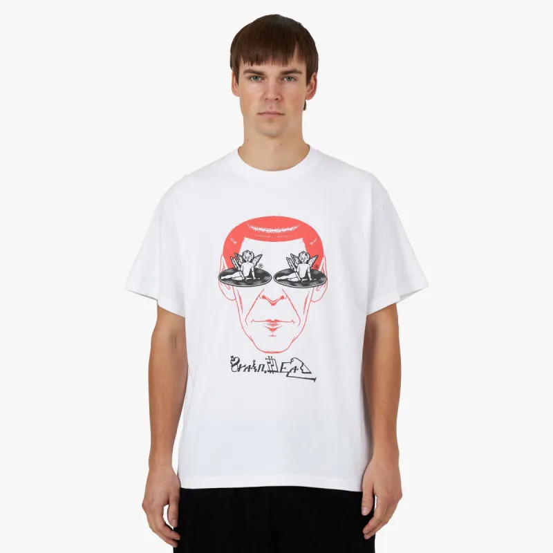 Brain Dead Sound and Vision T-shirt / White made by Livestock