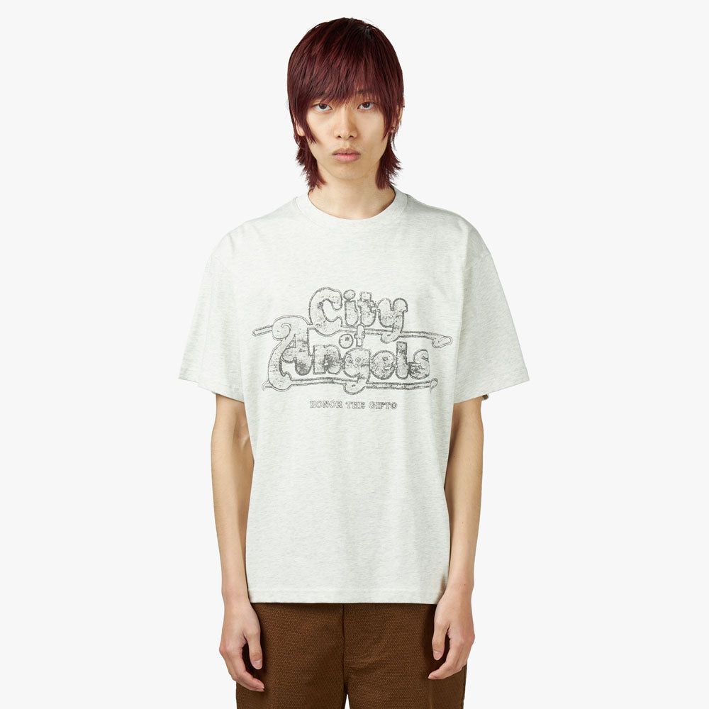 Honor The Gift Angelino T-Shirt / Ash Heather sold by Livestock