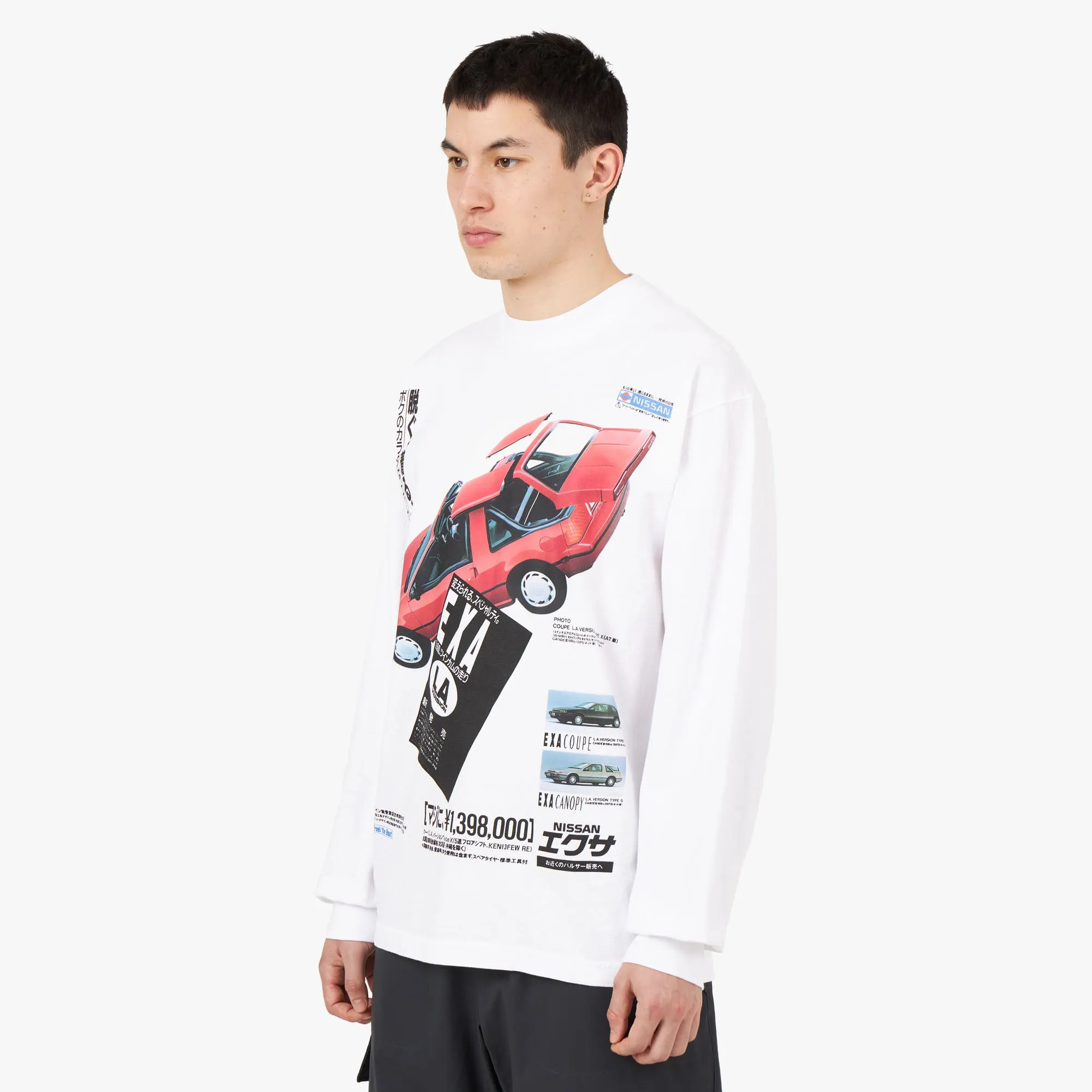 b.Eautiful EXA LS Shirt / White sold by Livestock product image thumbnail 2