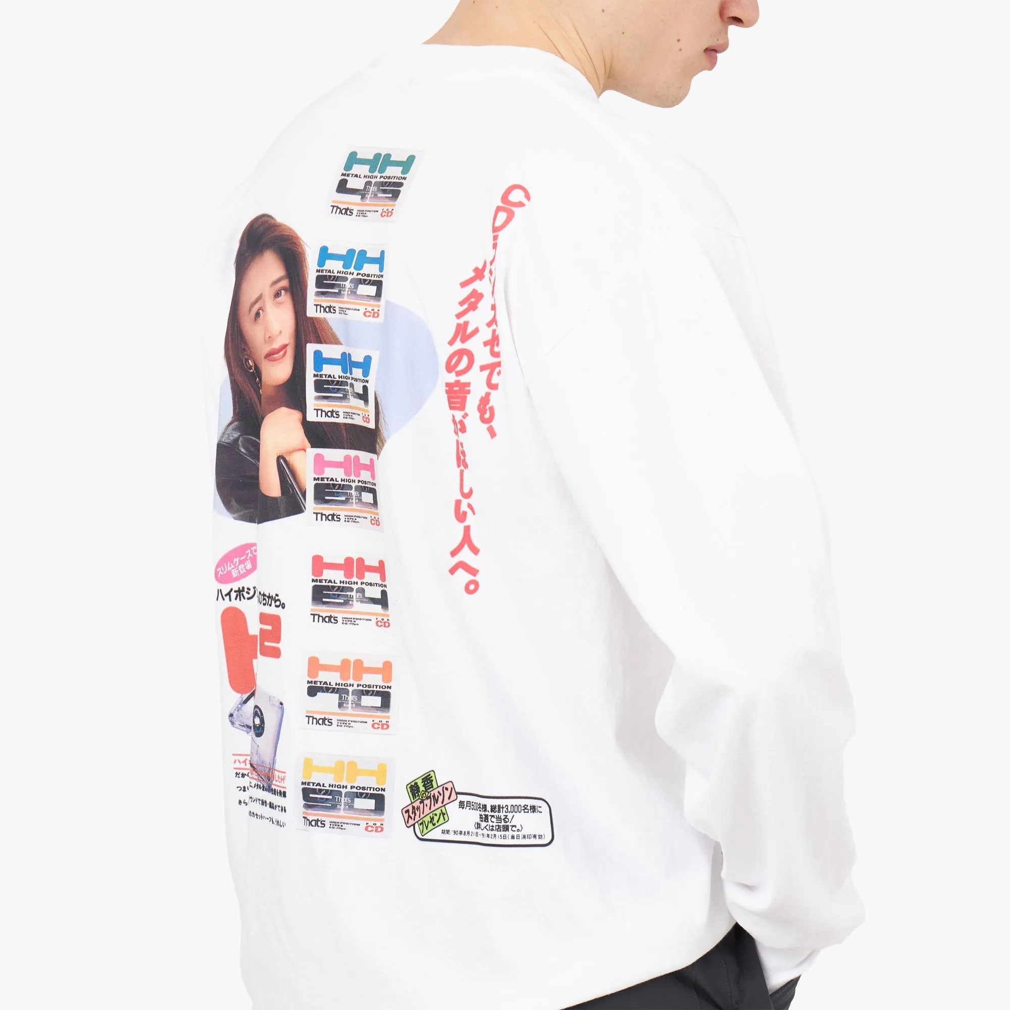 b.Eautiful EXA LS Shirt / White sold by Livestock product image thumbnail 5