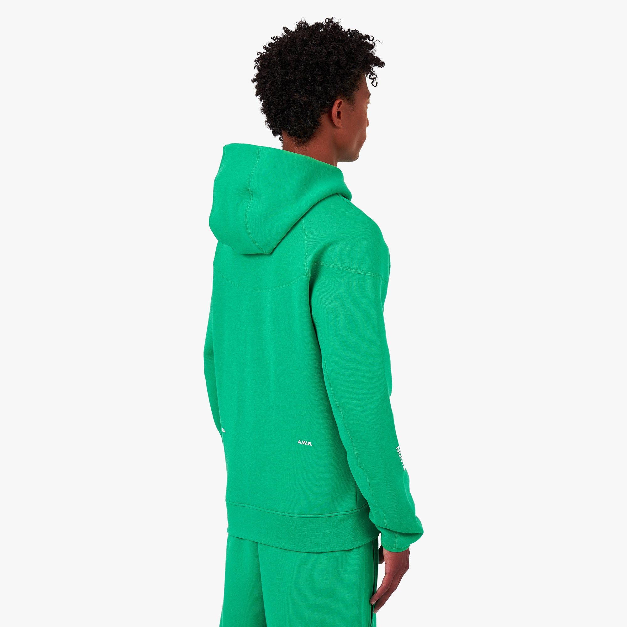 Nike NOCTA Tech Fleece Full-Zip Hoodie Stadium Green / Sail sold by Livestock product image thumbnail 3