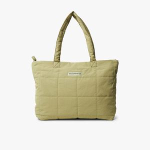 Museum of Peace & Quiet Nylon Quilt Tote Bag / Olive sold by Livestock