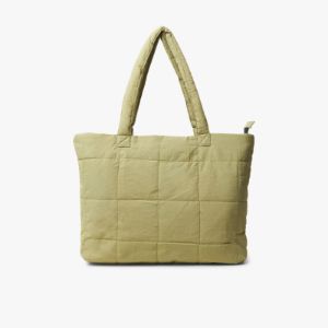Museum of Peace & Quiet Nylon Quilt Tote Bag / Olive sold by Livestock