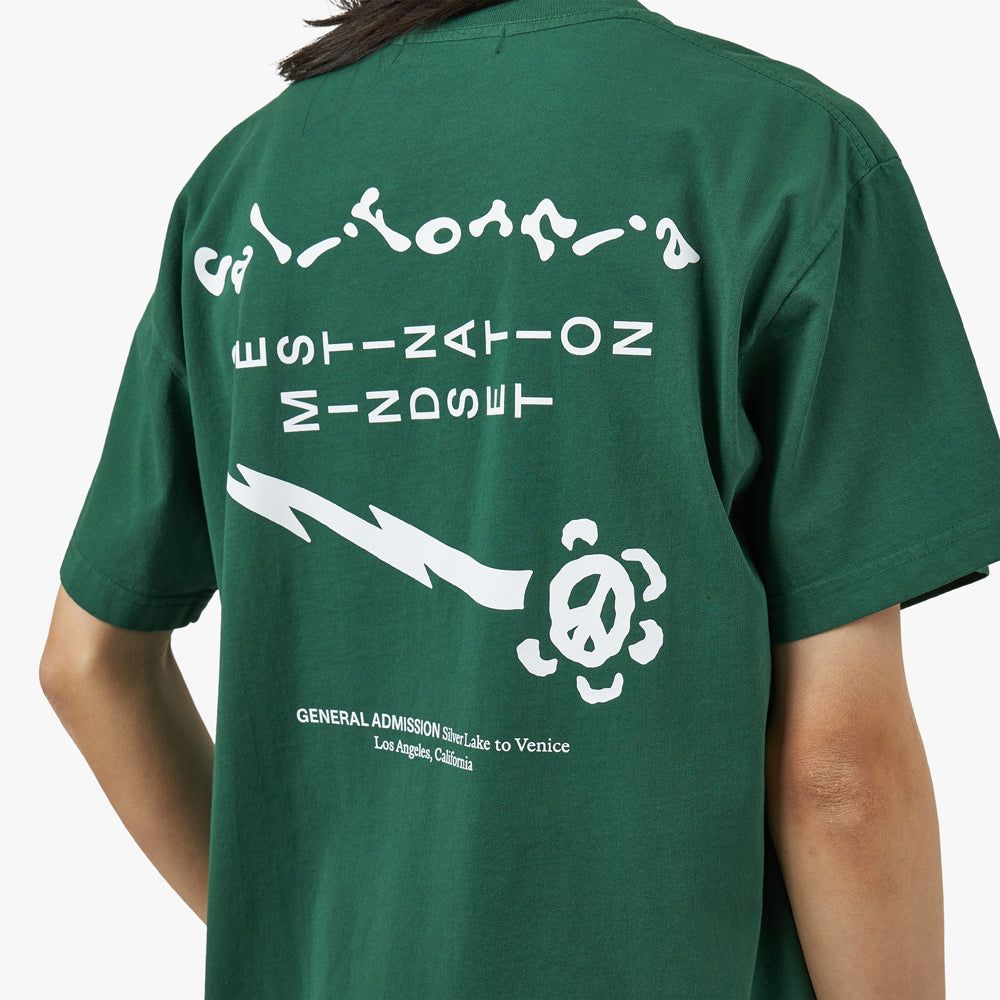 General Admission Destination Mindset T-shirt / Hunter Green sold by Livestock product image thumbnail 4