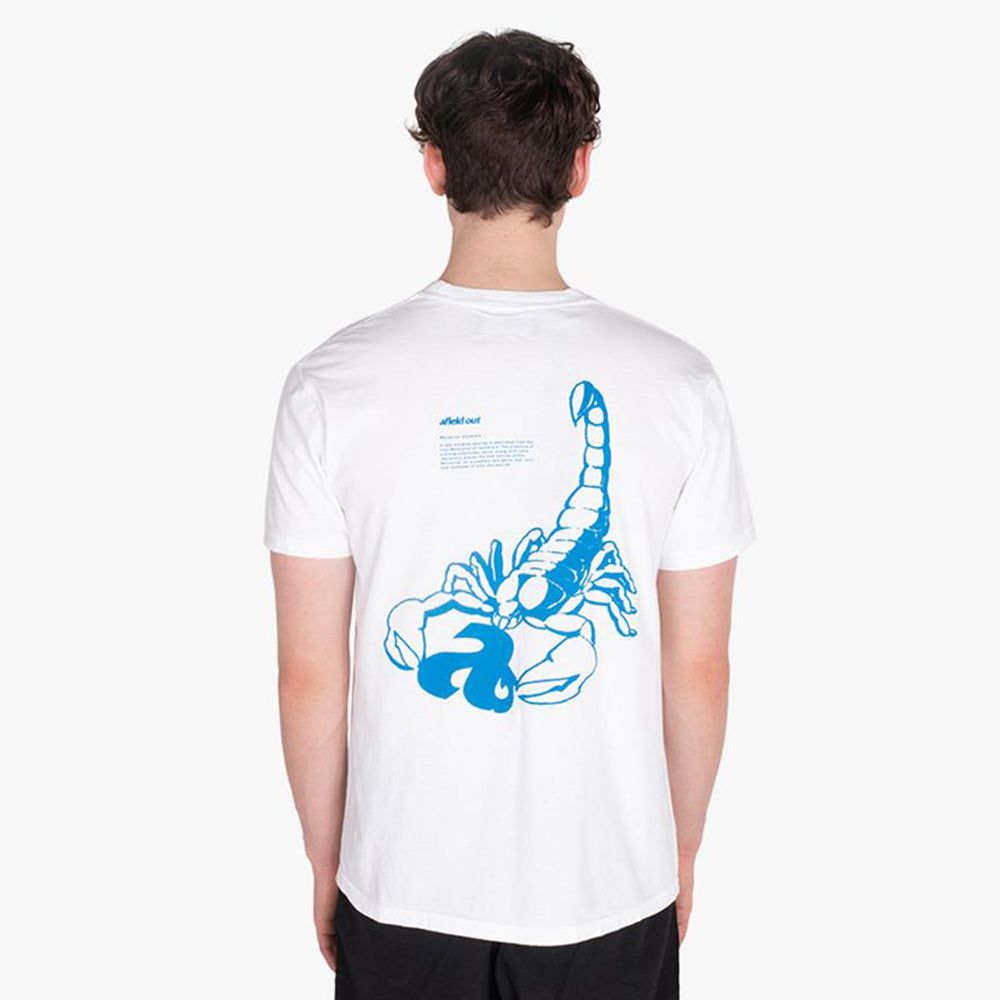 afield out Spine T-shirt / White sold by Livestock product image thumbnail 3