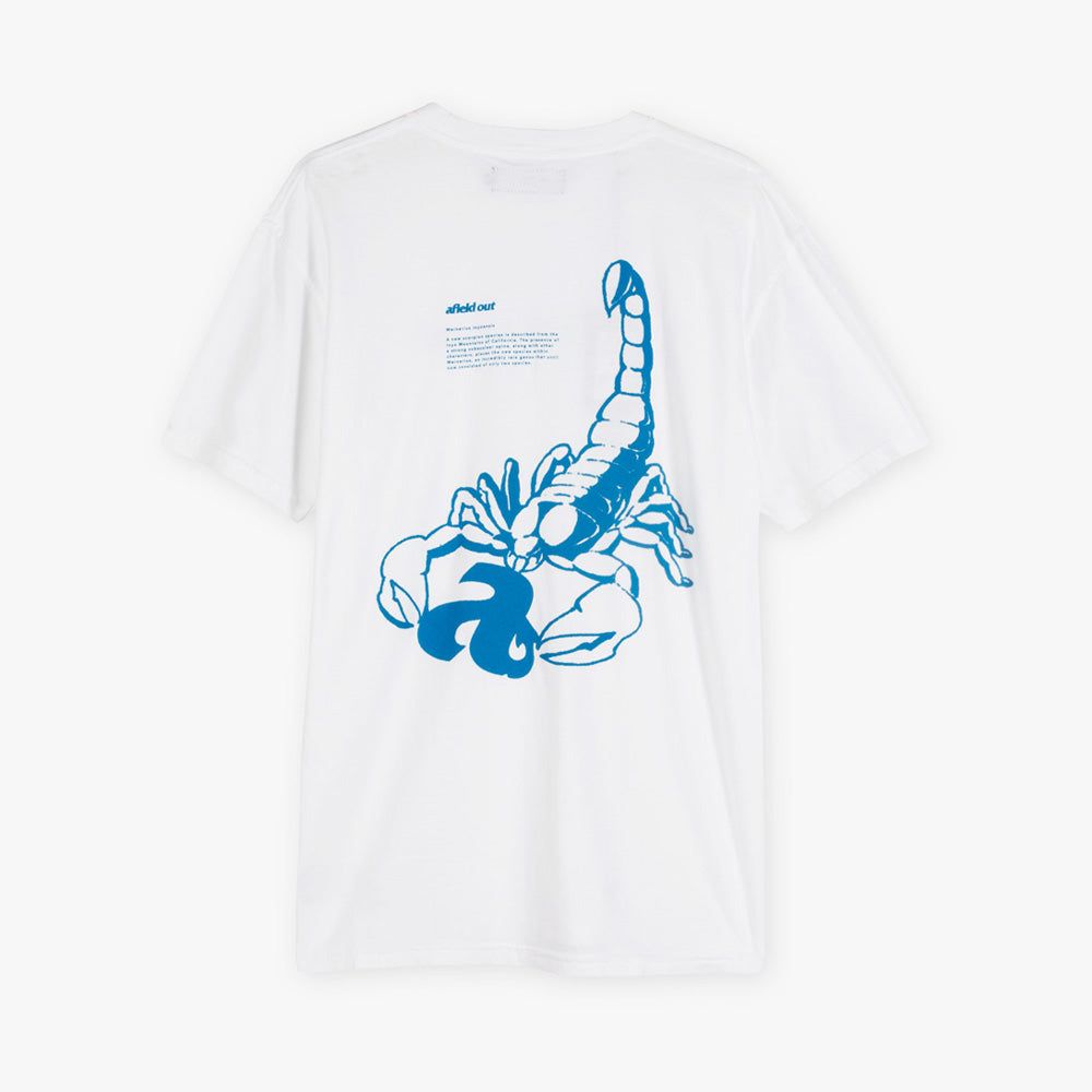afield out Spine T-shirt / White sold by Livestock product image thumbnail 5
