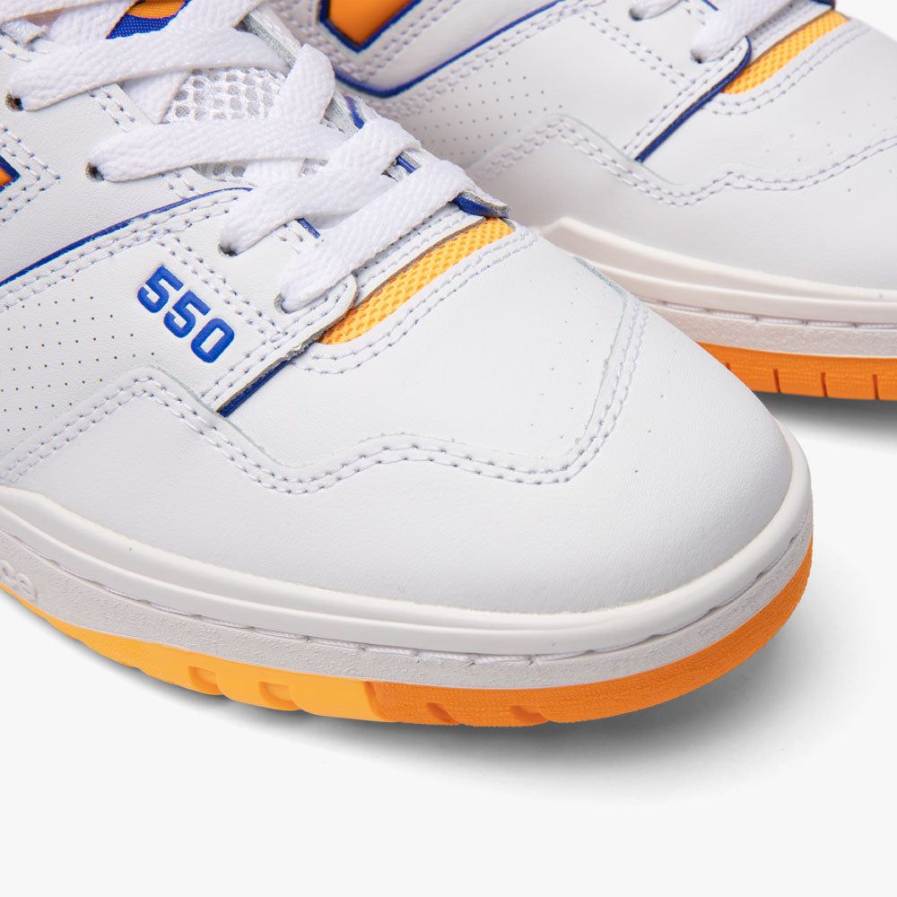 New Balance BB550WTO White / Vibrant Orange - Purple sold by Livestock product image thumbnail 6