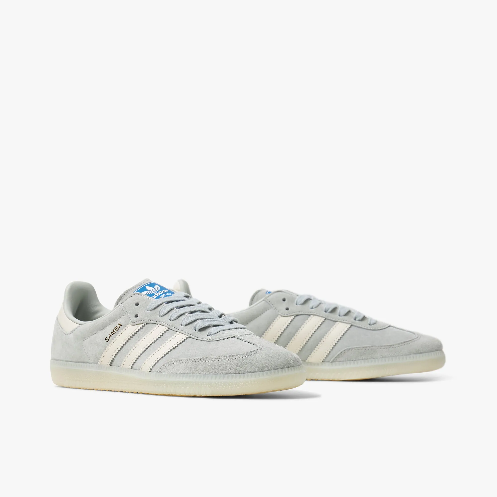 adidas Originals Samba OG Wonder Silver / Chalk White - Off White sold by Livestock product image thumbnail 3