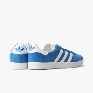 adidas Originals Gazelle 85 Blue Bird / Cloud White - Gold Metallic sold by Livestock