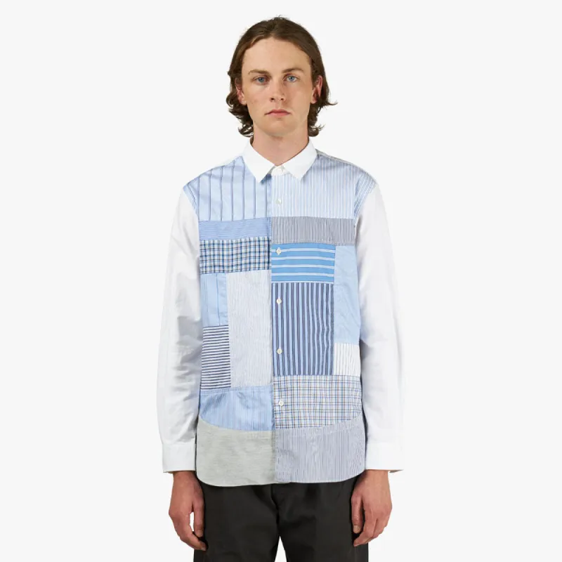 Junya Watanabe Cotton Oxford X Multi Fabrics Mix / White sold by Livestock