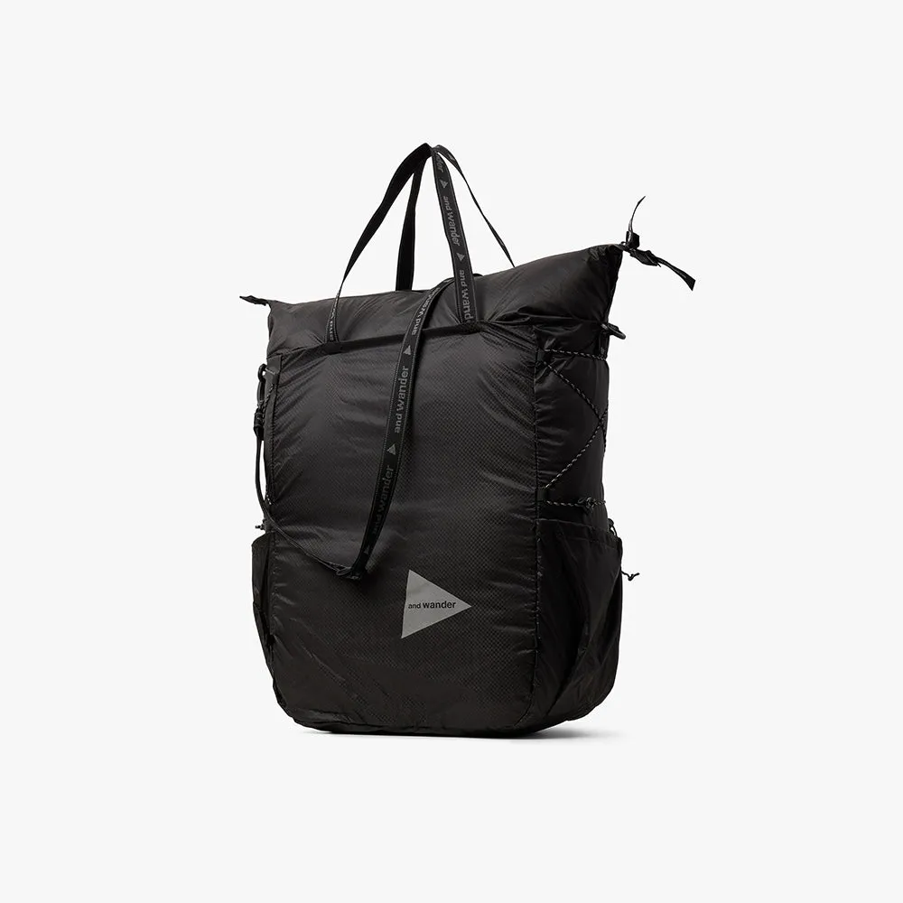 and wander Sil Tote Bag / Black sold by Livestock product image thumbnail 2