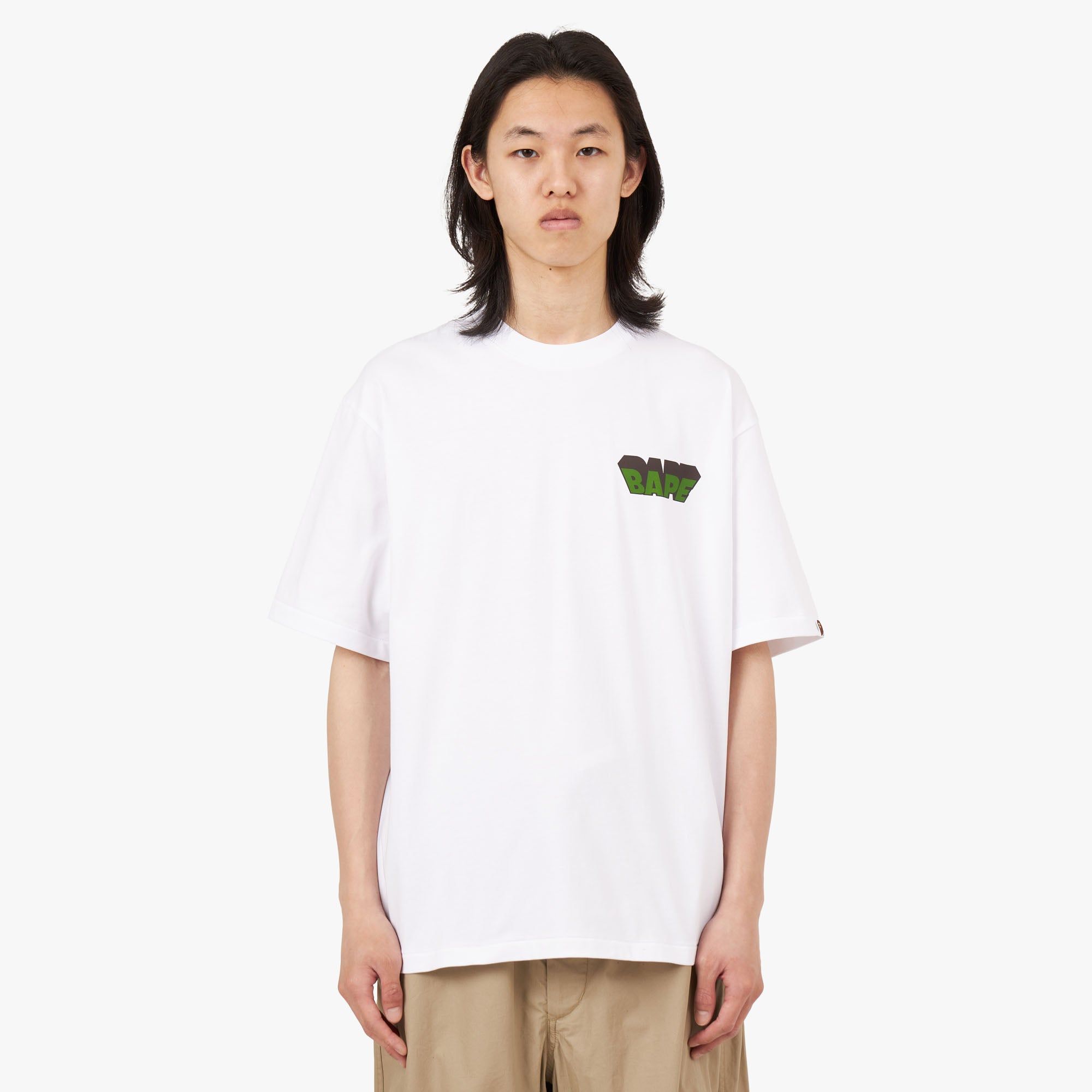 Bape Graffiti Logo Tee / White sold by Livestock