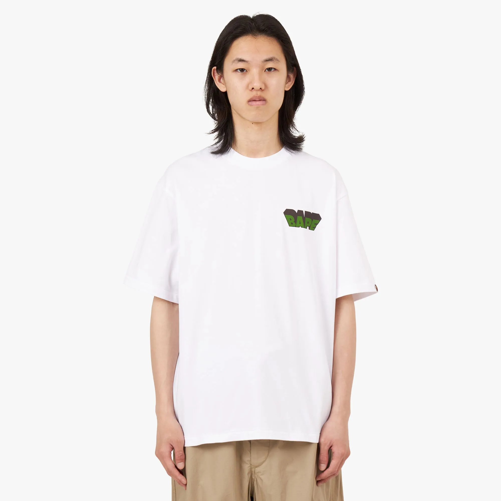 BAPE Graffiti Logo T-shirt / White sold by Livestock