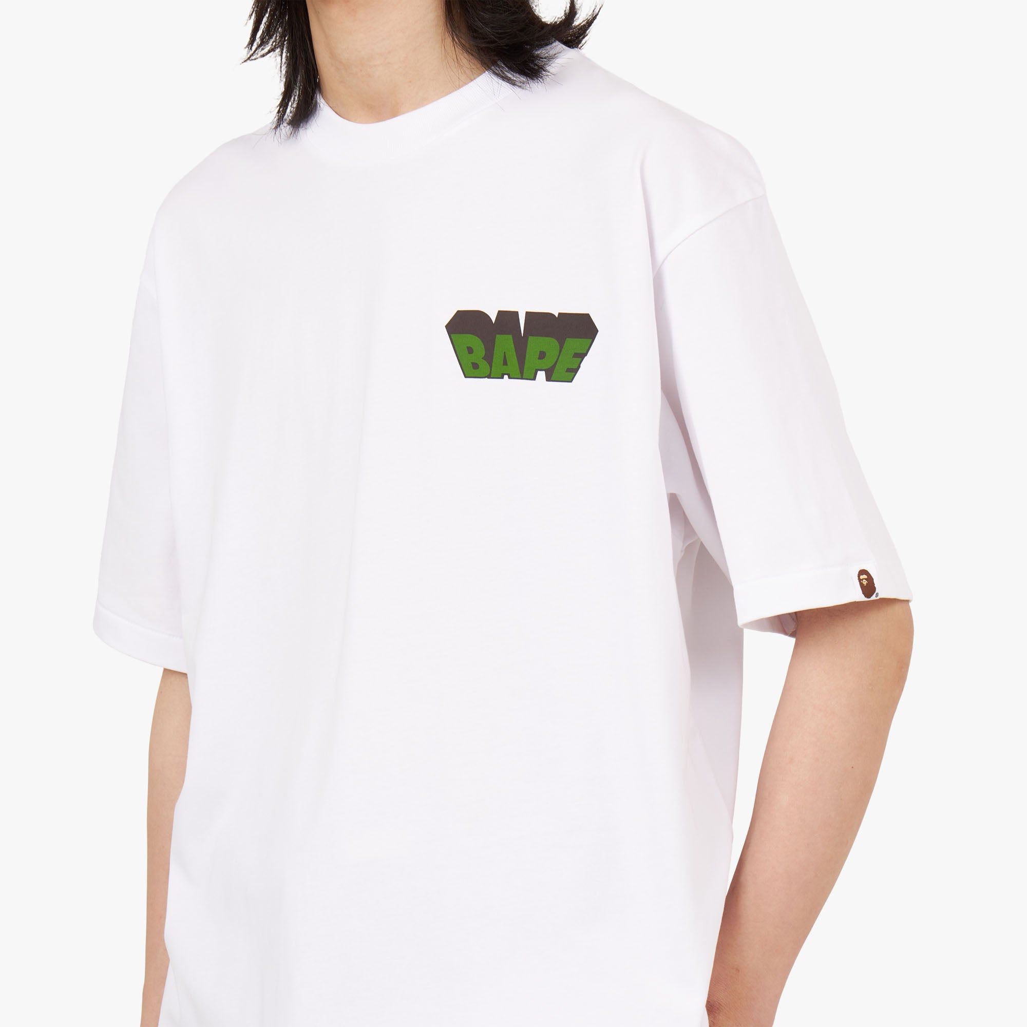 Bape Graffiti Logo Tee / White sold by Livestock product image thumbnail 4