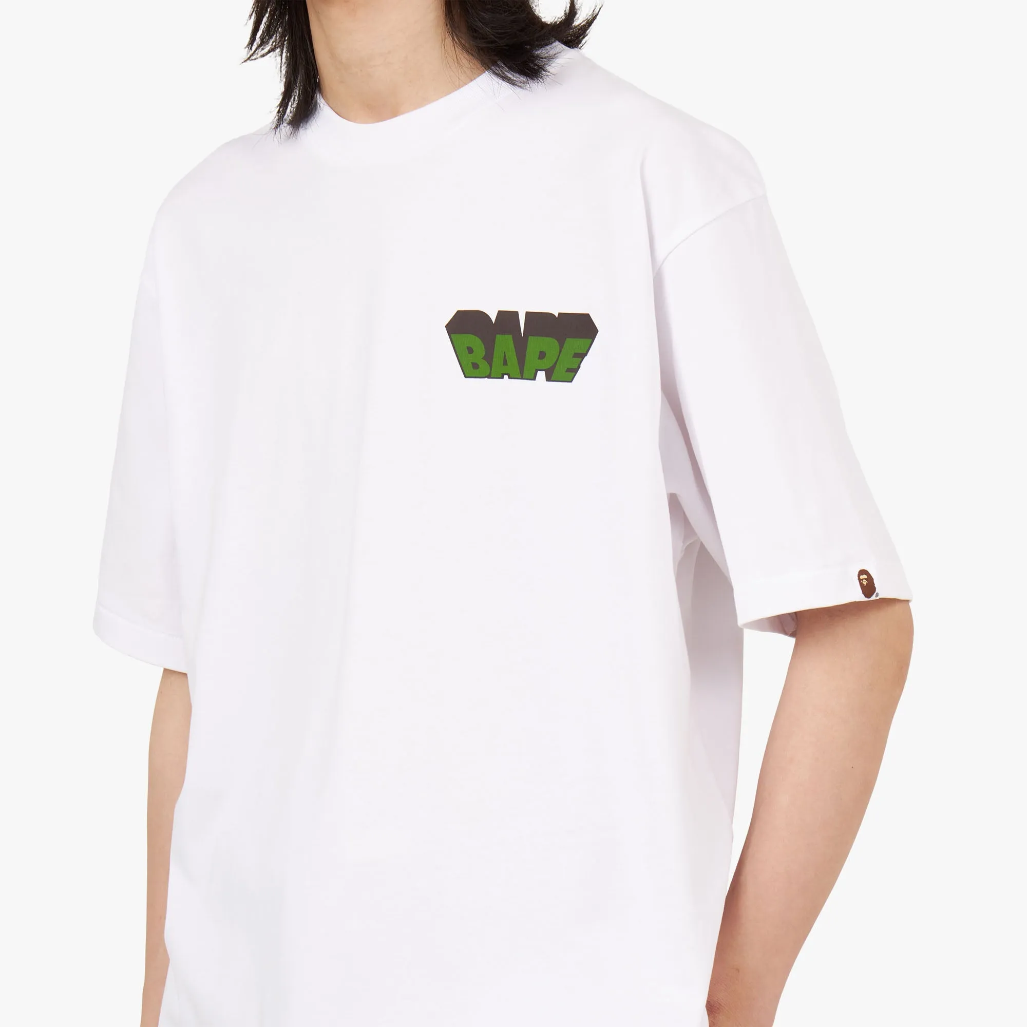 BAPE Graffiti Logo T-shirt / White sold by Livestock product image thumbnail 4