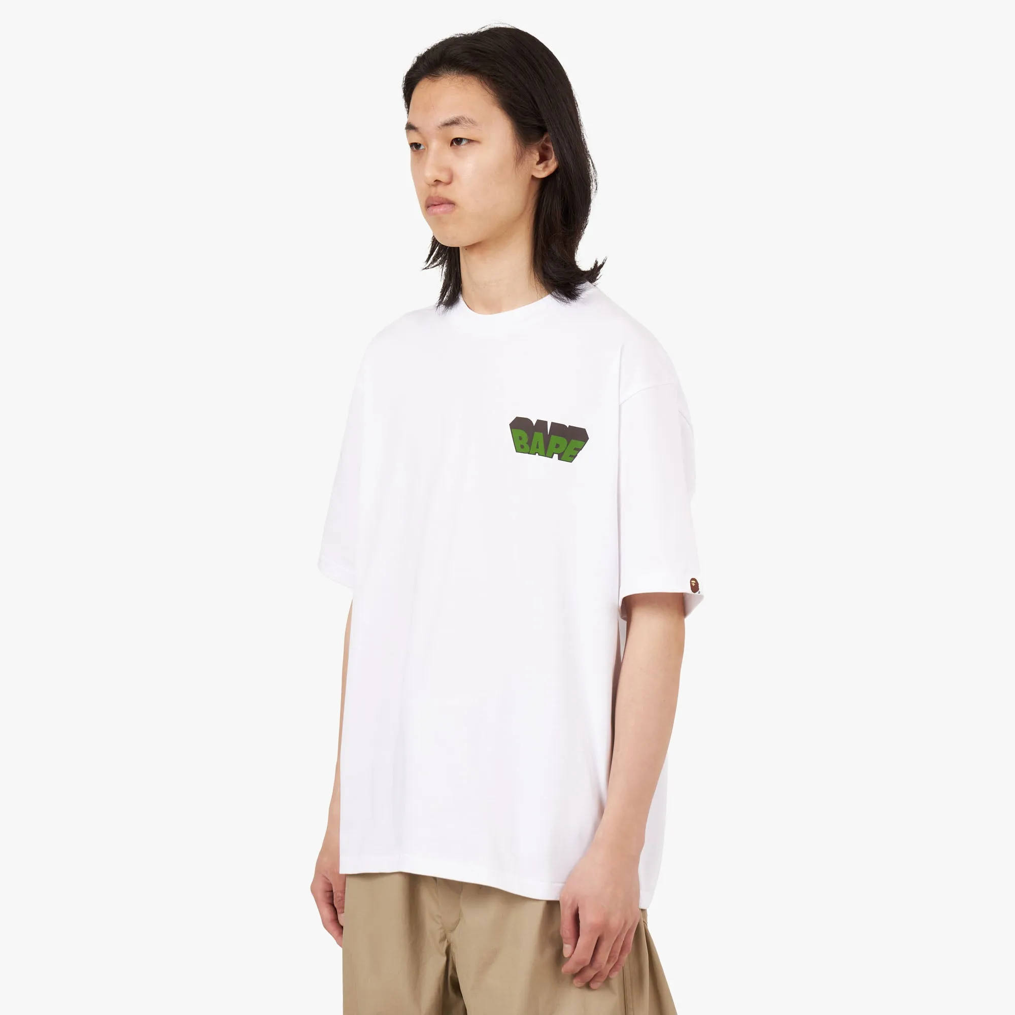 BAPE Graffiti Logo T-shirt / White sold by Livestock product image thumbnail 2
