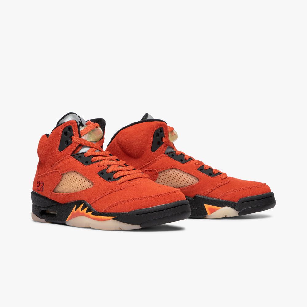 Jordan Women's 5 Retro Martian Sunrise / Black - Fire Red sold by Livestock product image thumbnail 3