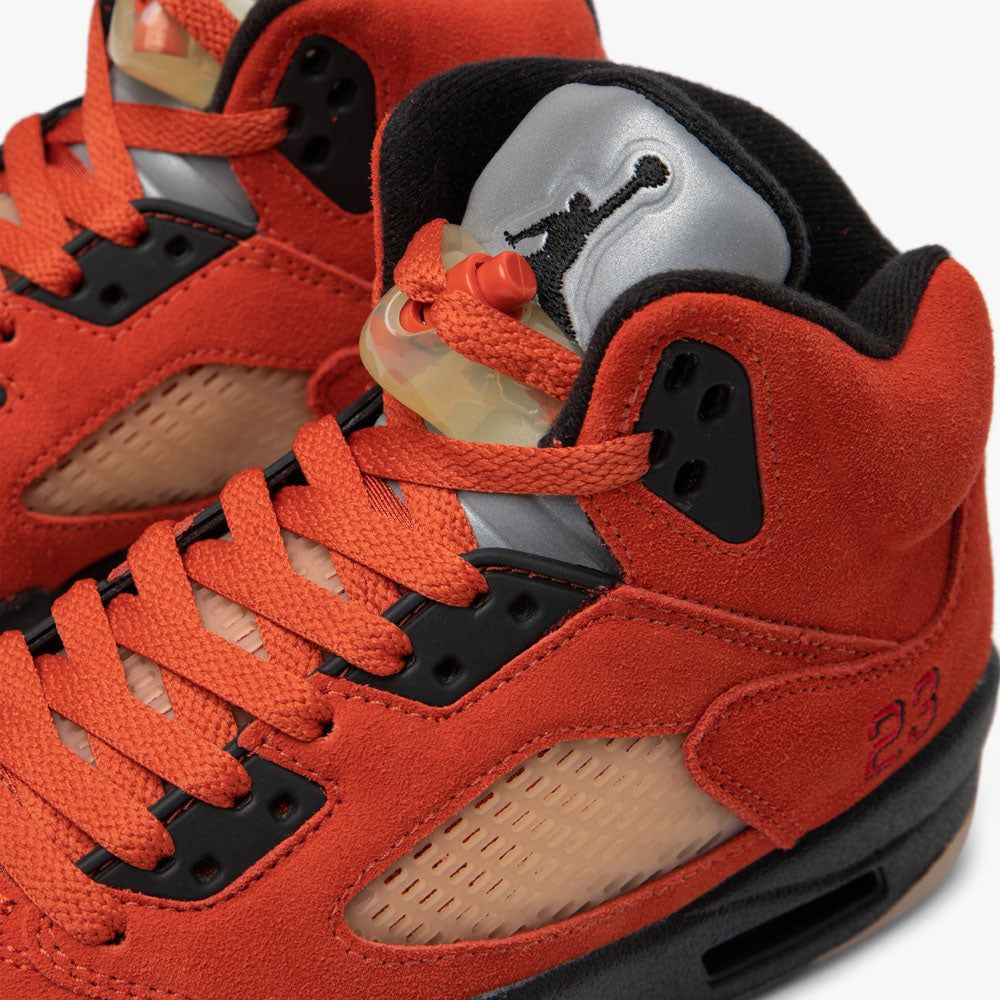 Jordan Women's 5 Retro Martian Sunrise / Black - Fire Red sold by Livestock product image thumbnail 7