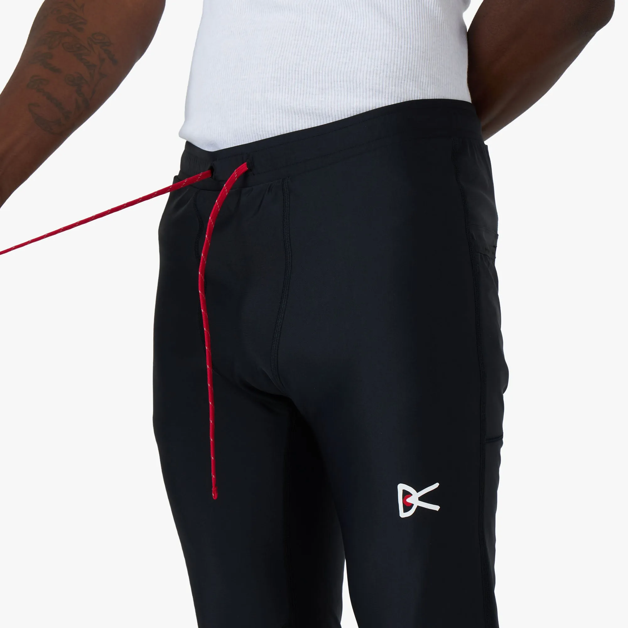 District Vision Full-Length Recycled Tights / Black sold by Livestock product image thumbnail 4