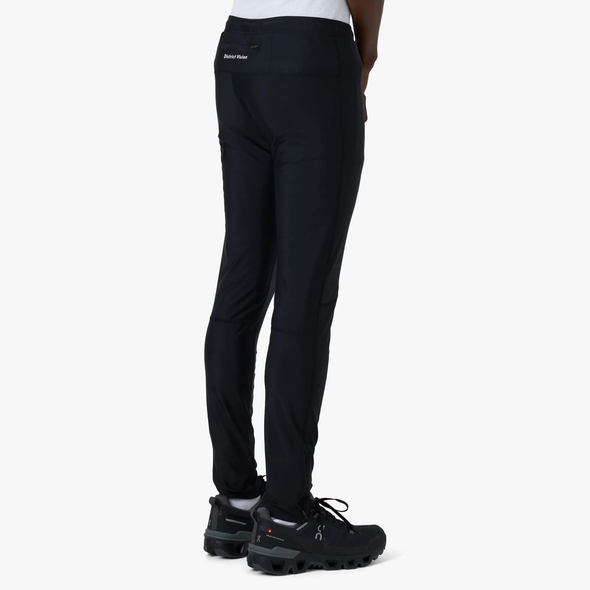 District Vision Full-Length Recycled Tights / Black sold by Livestock product image thumbnail 3