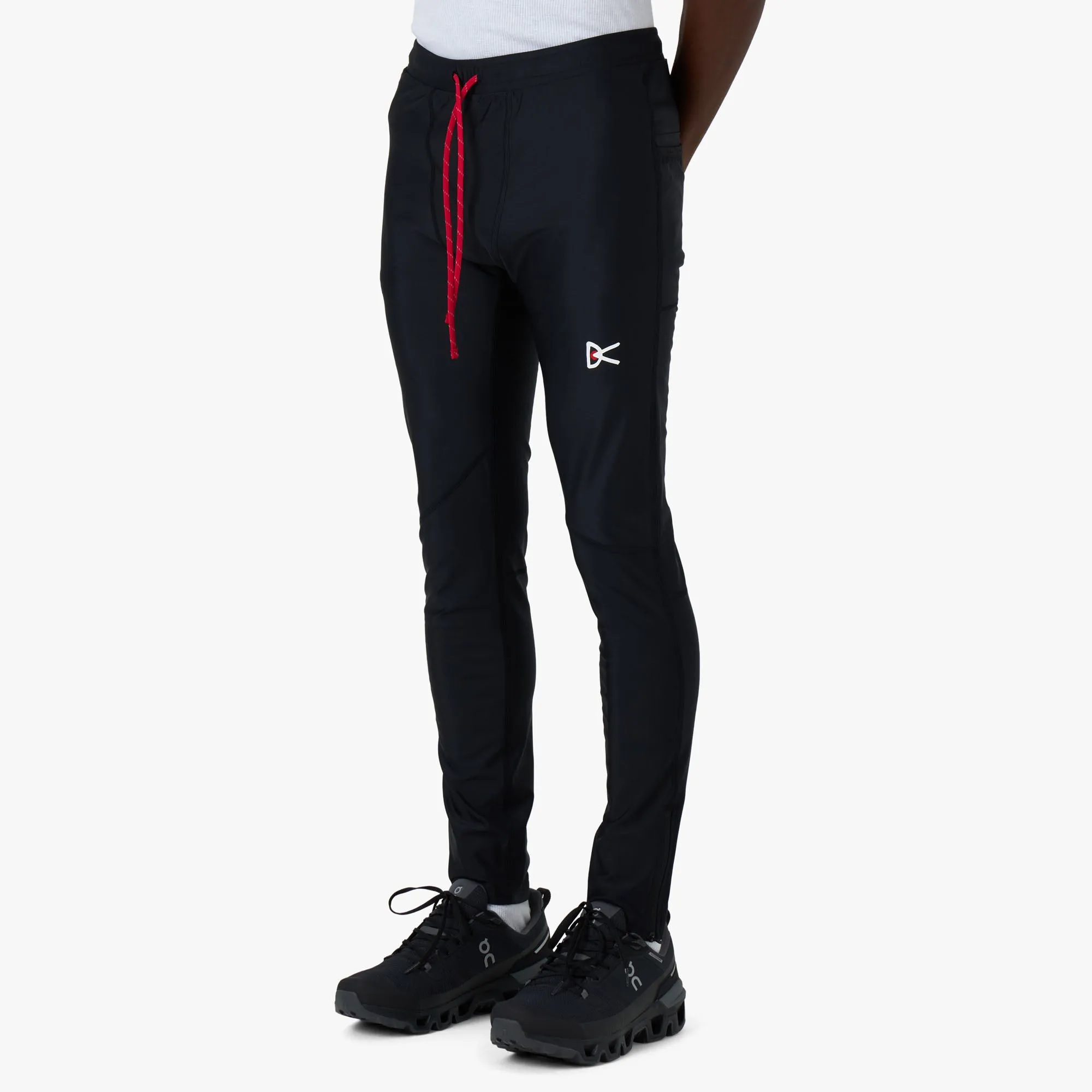 District Vision Full-Length Recycled Tights / Black sold by Livestock product image thumbnail 2