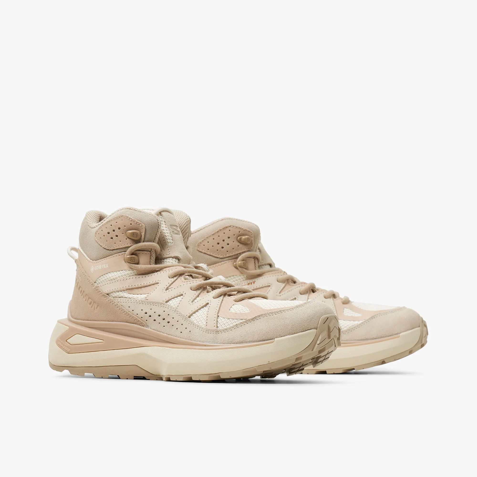 Salomon Advanced Odyssey ELMT Mid GTX Vanilla Ice / Almond Milk - Feather Grey sold by Livestock product image thumbnail 3