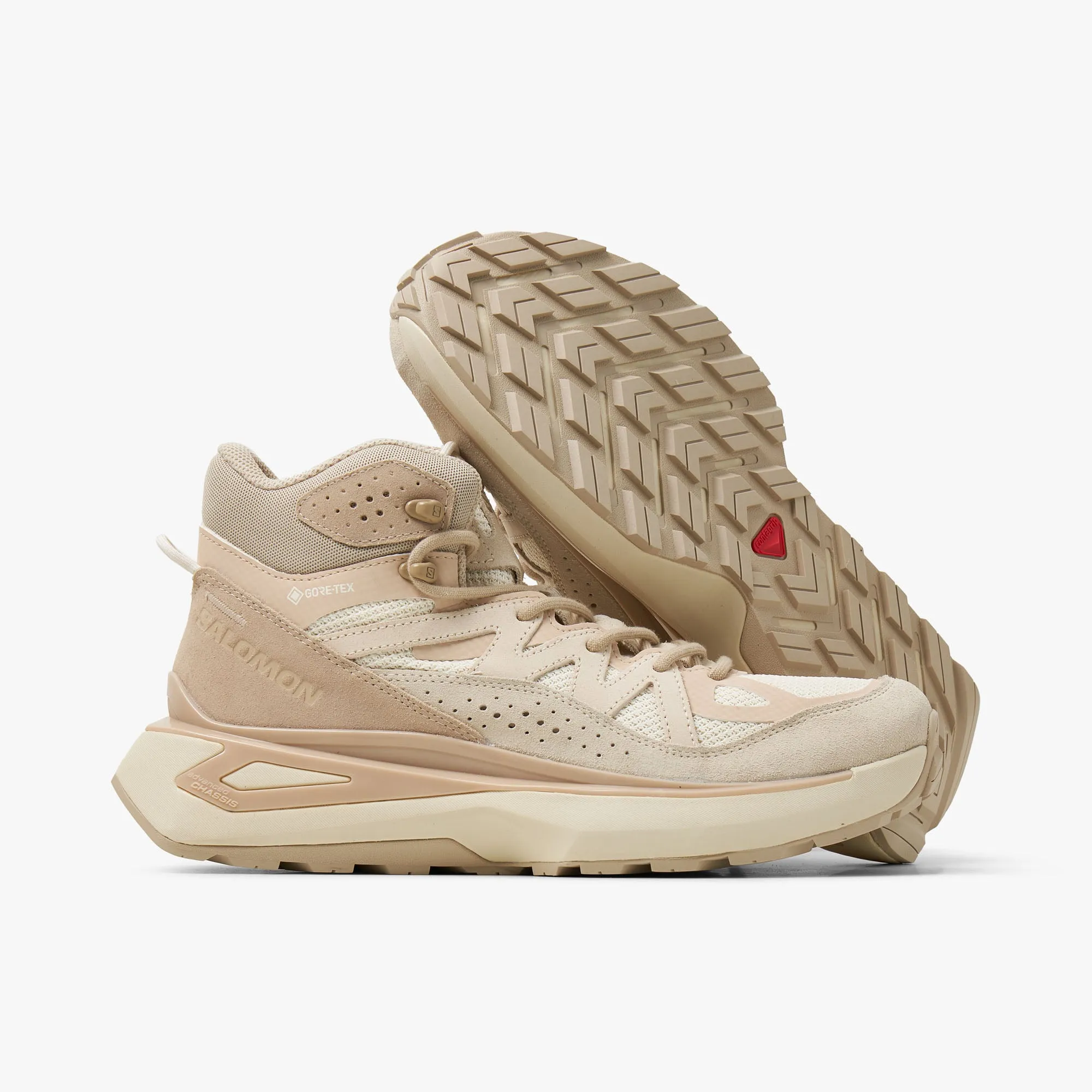 Salomon Advanced Odyssey ELMT Mid GTX Vanilla Ice / Almond Milk - Feather Grey sold by Livestock product image thumbnail 2
