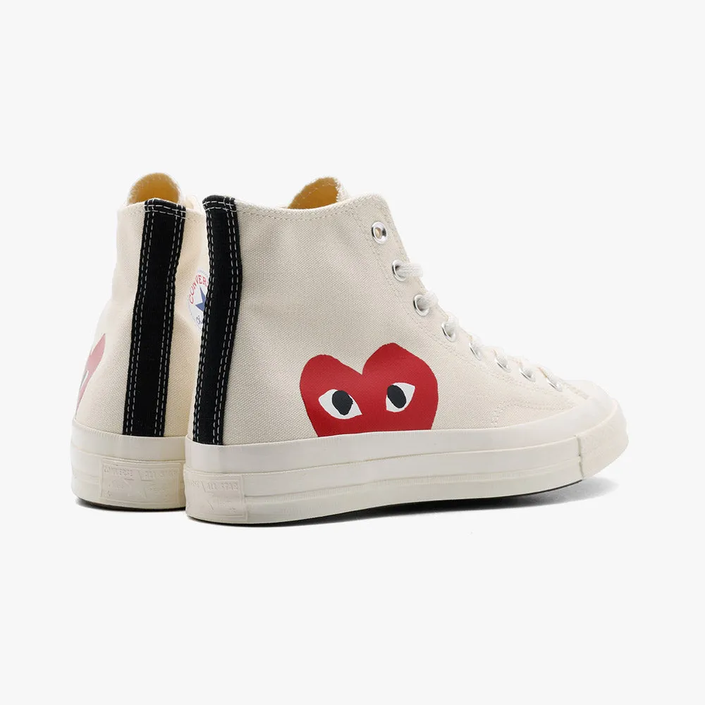 Converse x COMME des GARÇONS PLAY Chuck Taylor Hi / Beige sold by Livestock product image thumbnail 4