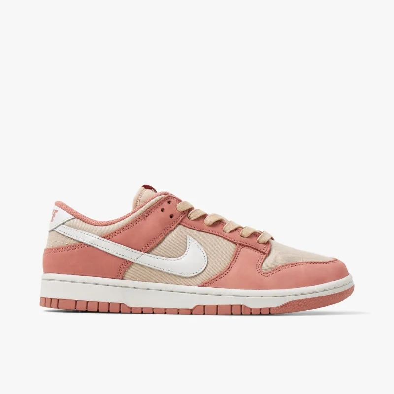 Nike Dunk Low Retro PRM Red Stardust / Summit White - Sanddrift sold by Livestock