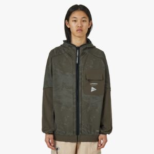 adidas Terrex x and wander Fleece Jacket / Shadow Olive sold by Livestock