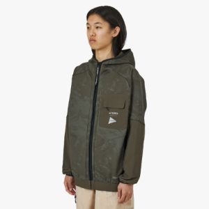 adidas Terrex x and wander Fleece Jacket / Shadow Olive sold by Livestock