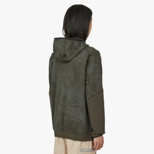 adidas Terrex x and wander Fleece Jacket / Shadow Olive sold by Livestock