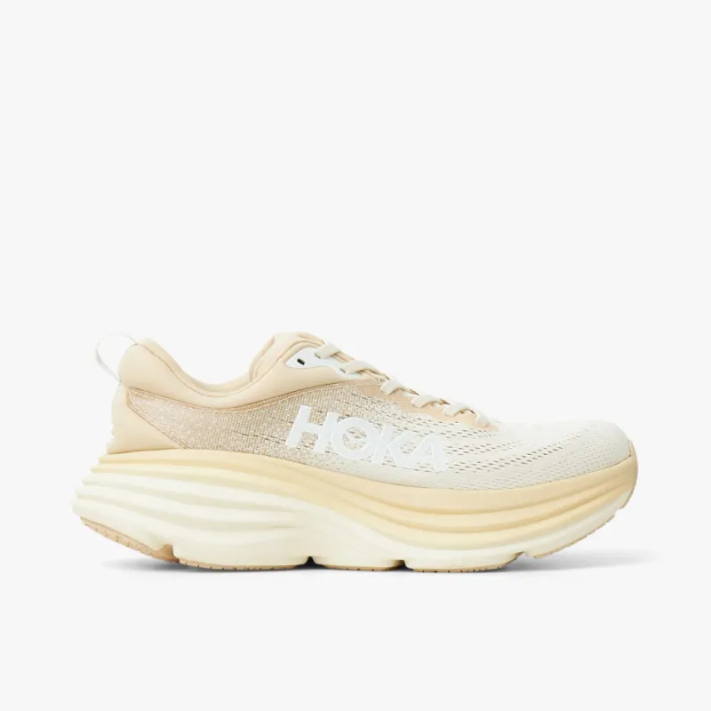 Hoka Bondi 8 Shifting Sand / Eggnog sold by Livestock