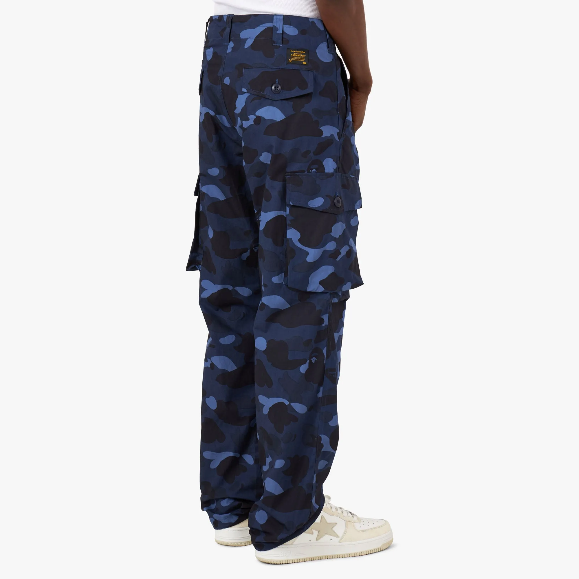 BAPE Camo Six Pocket Pants / Navy sold by Livestock product image thumbnail 2
