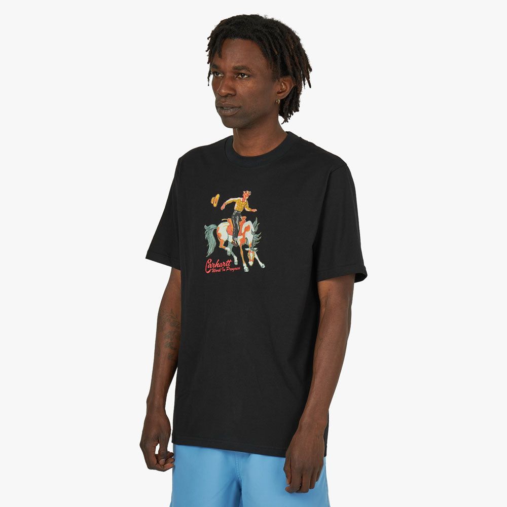 Carhartt WIP S/S Black Jack T-Shirt / Black sold by Livestock product image thumbnail 2