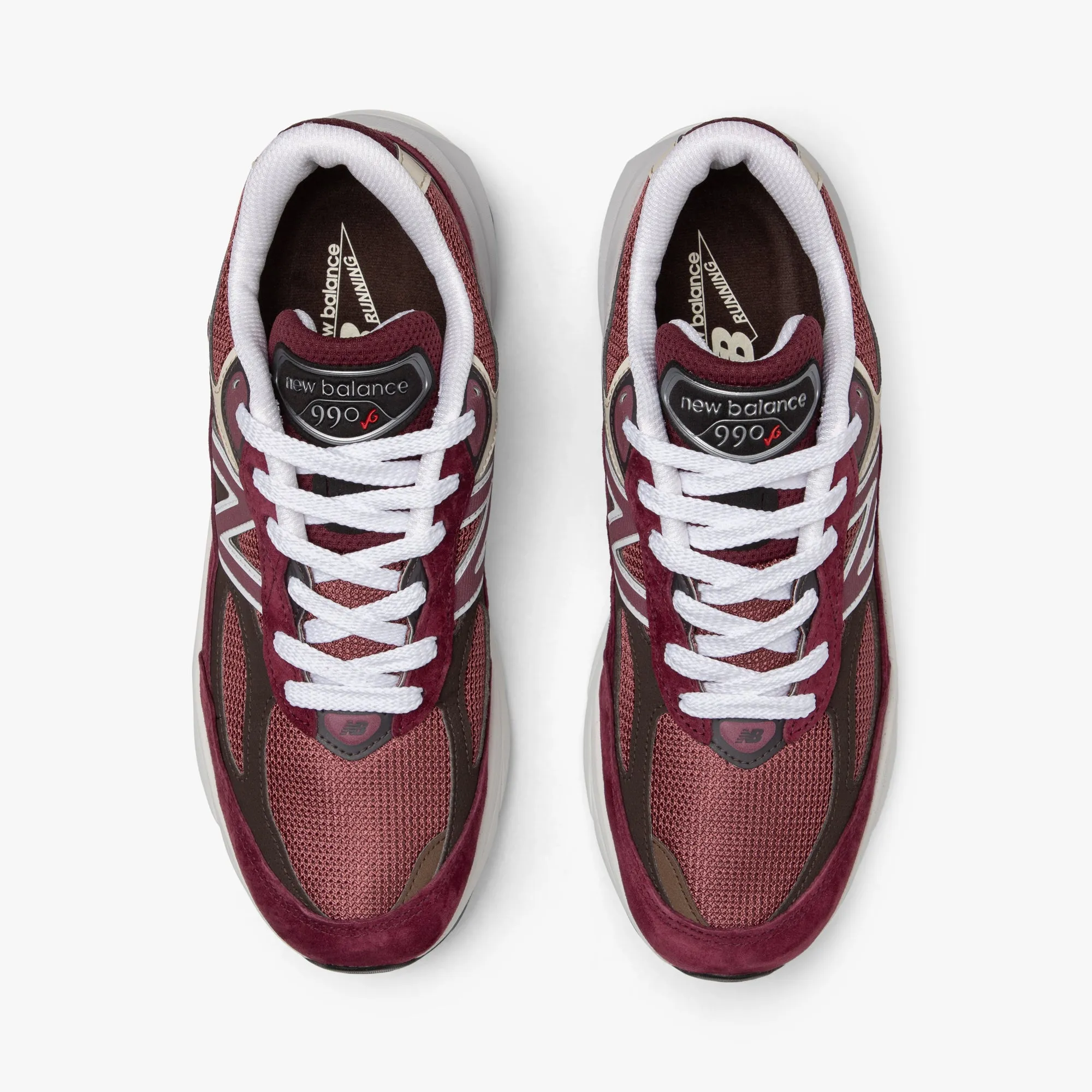 New Balance MADE in USA U990BT6 Burgundy / Tan sold by Livestock product image thumbnail 5