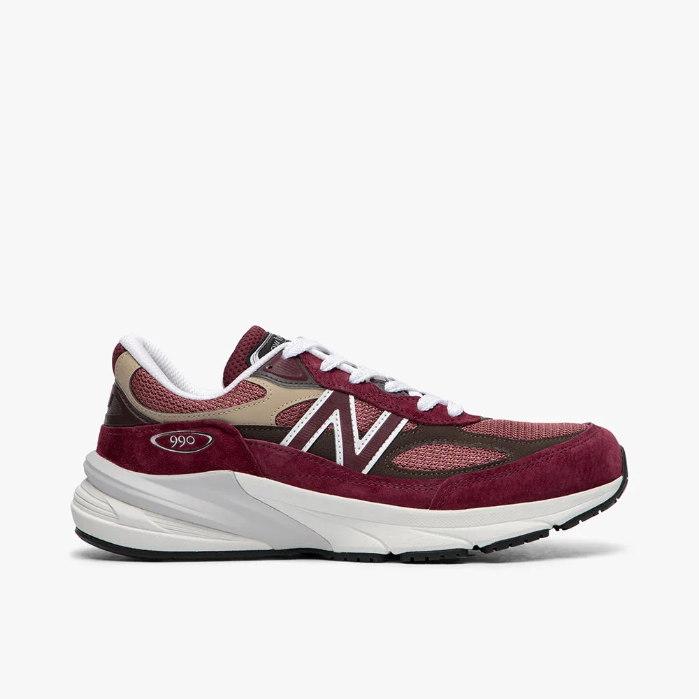 New Balance MADE in USA U990BT6 Burgundy / Tan sold by Livestock