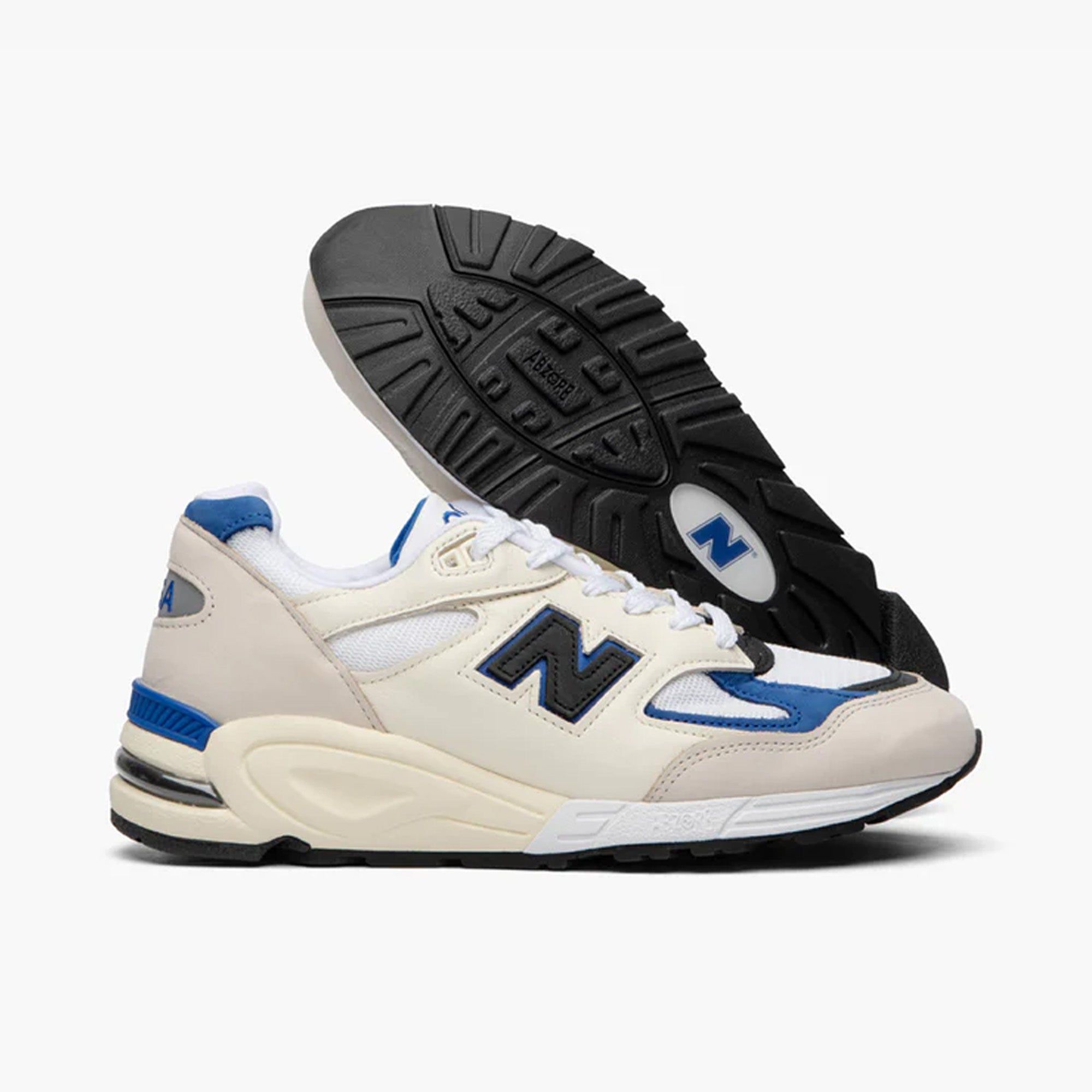 New Balance MADE in USA M990WB2 White / Blue sold by Livestock product image thumbnail 2