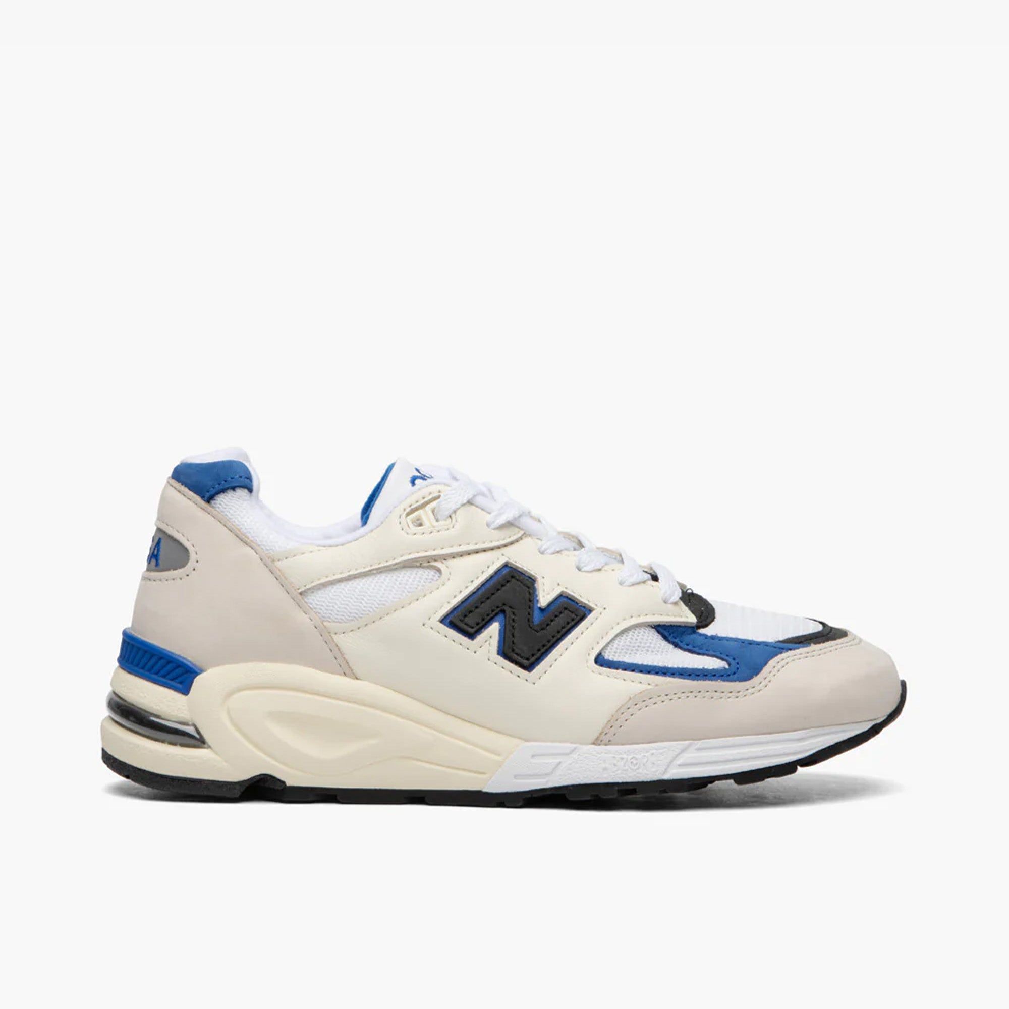 New Balance MADE in USA M990WB2 White / Blue sold by Livestock