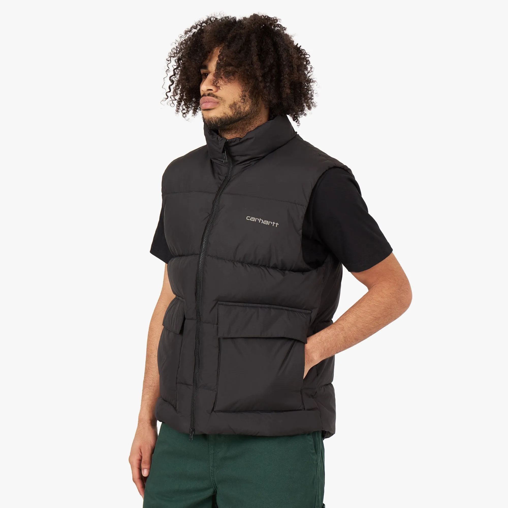 Carhartt WIP Springfield Vest Black / Blacksmith sold by Livestock product image thumbnail 2