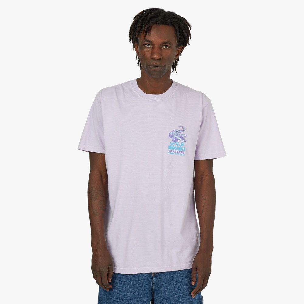Cold World Frozen Goods Gator T-shirt / Orchid sold by Livestock