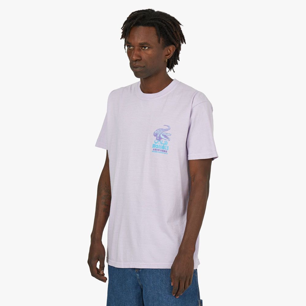 Cold World Frozen Goods Gator T-shirt / Orchid sold by Livestock product image thumbnail 2