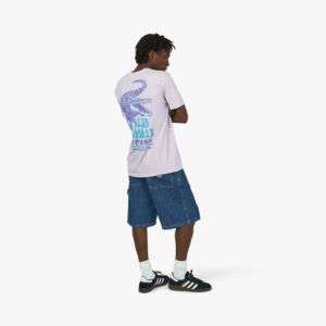Cold World Frozen Goods Gator T-shirt / Orchid sold by Livestock