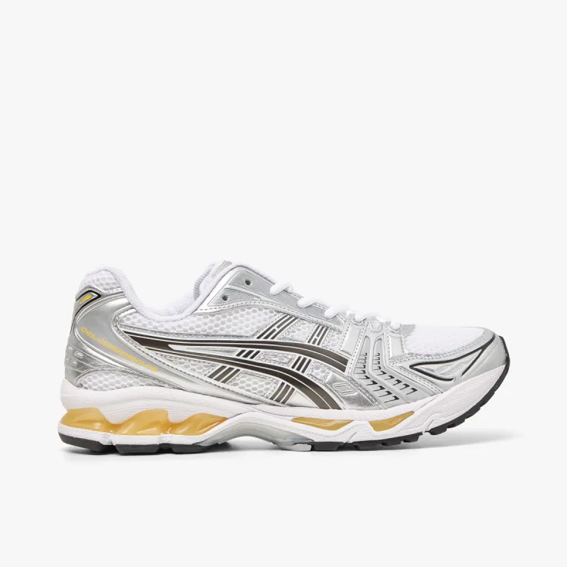 ASICS Gel-Kayano 14 White / Tai-Chi Yellow sold by Livestock