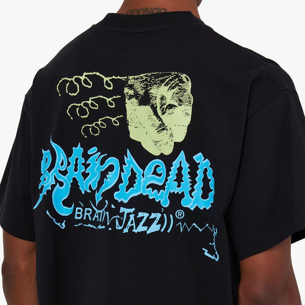 Brain Dead Brain Jazz T-shirt / Black sold by Livestock product image thumbnail 5