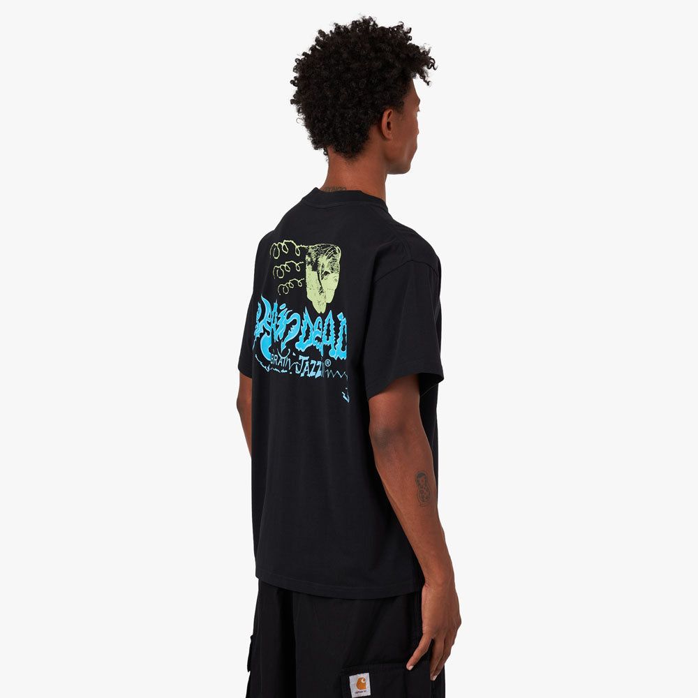 Brain Dead Brain Jazz T-shirt / Black sold by Livestock product image thumbnail 3