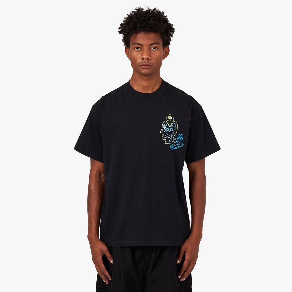 Brain Dead Brain Jazz T-shirt / Black sold by Livestock