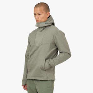 Nike ISPA Hoodie Dark Stucco / Dark Stucco - Opti Yellow sold by Livestock