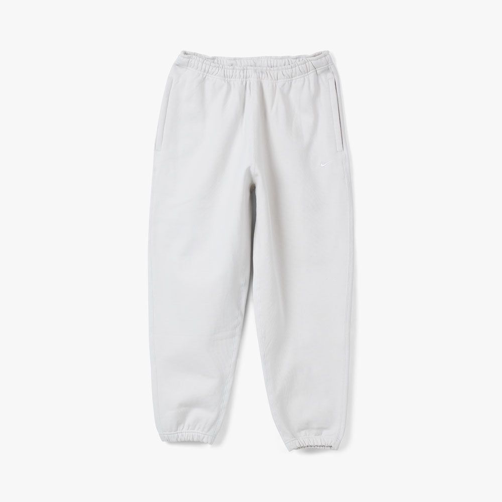 Nike Solo Swoosh Fleece Pants / White sold by Livestock